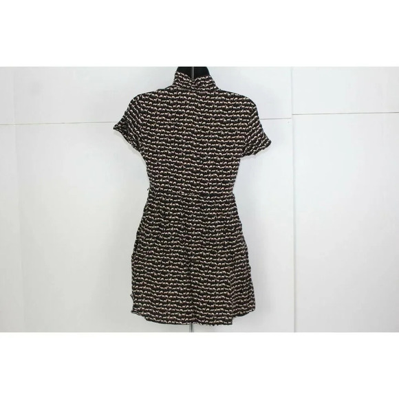 ladies DIVIDED skirt with rain deer print & pockets size 6 - Picture 6 of 9